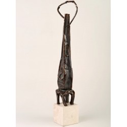 Evanghelist II - sculptură în bronz, artist Liviu Bumbu